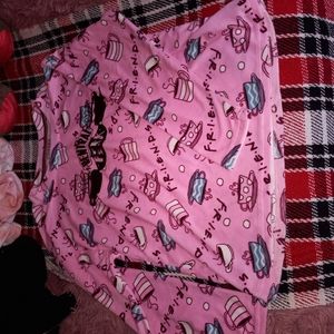 Friends Long Sleeve Pajama Top (Never Worn)
